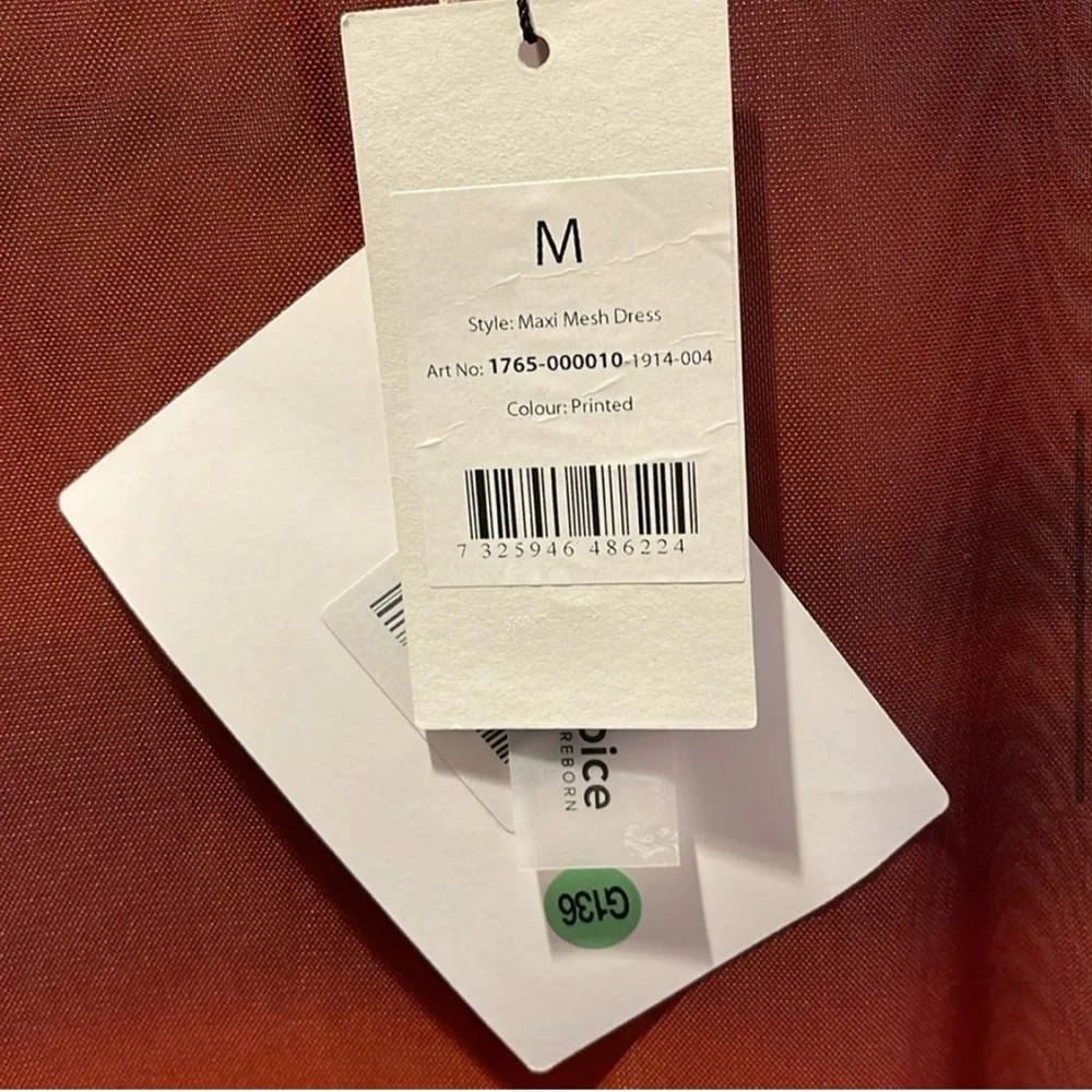 Na-Kd x Elin Warnqvist sunset mesh dress, medium, NWT - Picture 11 of 12